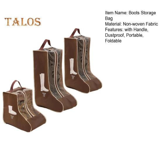 3 buc saci de depozitare pentru cizme, închidere cu fermoar, design pliabil, rezistent la praf și umiditate, organizator transparent pentru pantofi cu mâner