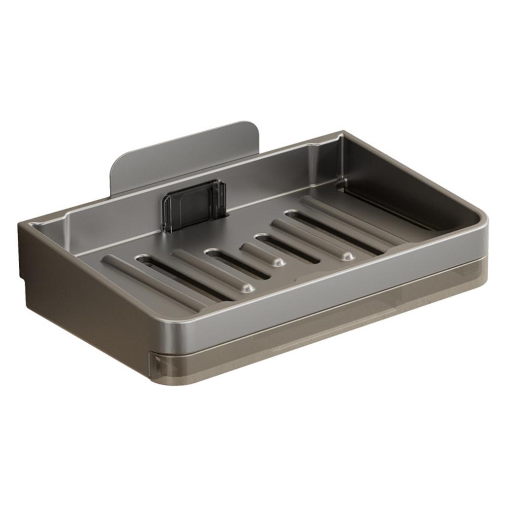 Storage Rack Wall Soap Dish for Bathroom Case Soap Box Dish Storage Plate Drain Soap Box Soap Holder Bathroom Accessories