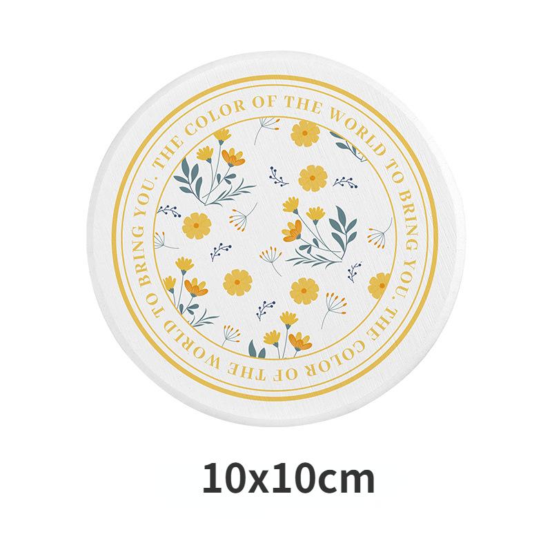 

Диатомитовая впитывающая подкладка Диатомитовая земля Подставки под мыльницу Настольный коврик Поднос для ванной комнаты Столовая Коврики с цветочным узором