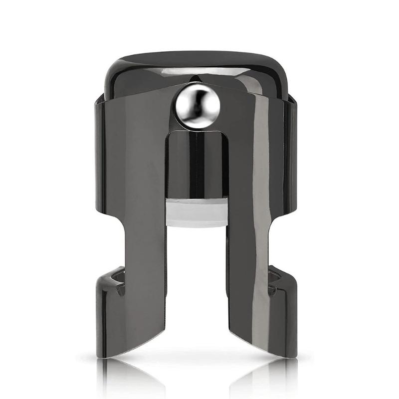 Stainless Steel Champagne Stopper Beverage Bottle Saver Leak Proof Sparkling Wine Preserver Sealing Bottle Tool