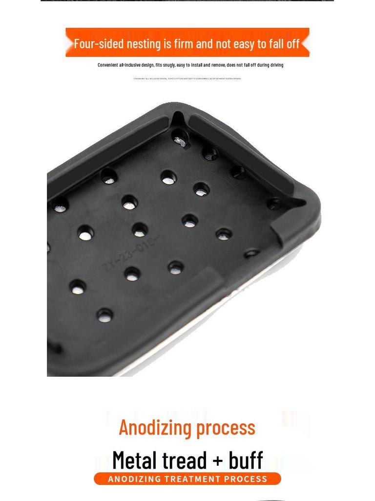 Kit de Modificação de Pedais Toyota Corolla - Conjunto Completo para Acelerador e Freio