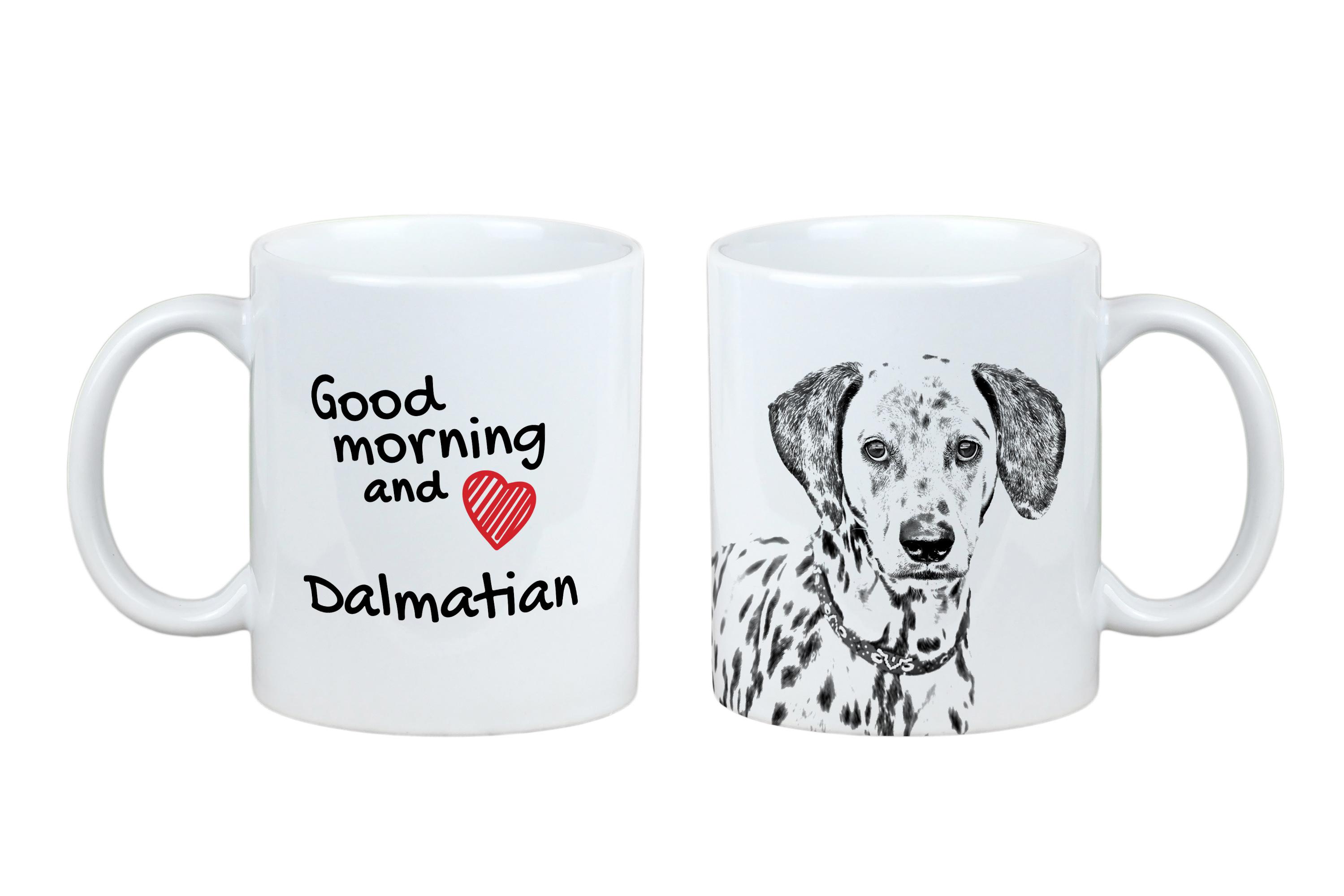 

Dalmatian, Carriage Dog, Spotted Coach Dog - cup with a dog, personalized cup with a print, a classic gift for everyone from the Art-Dog brand