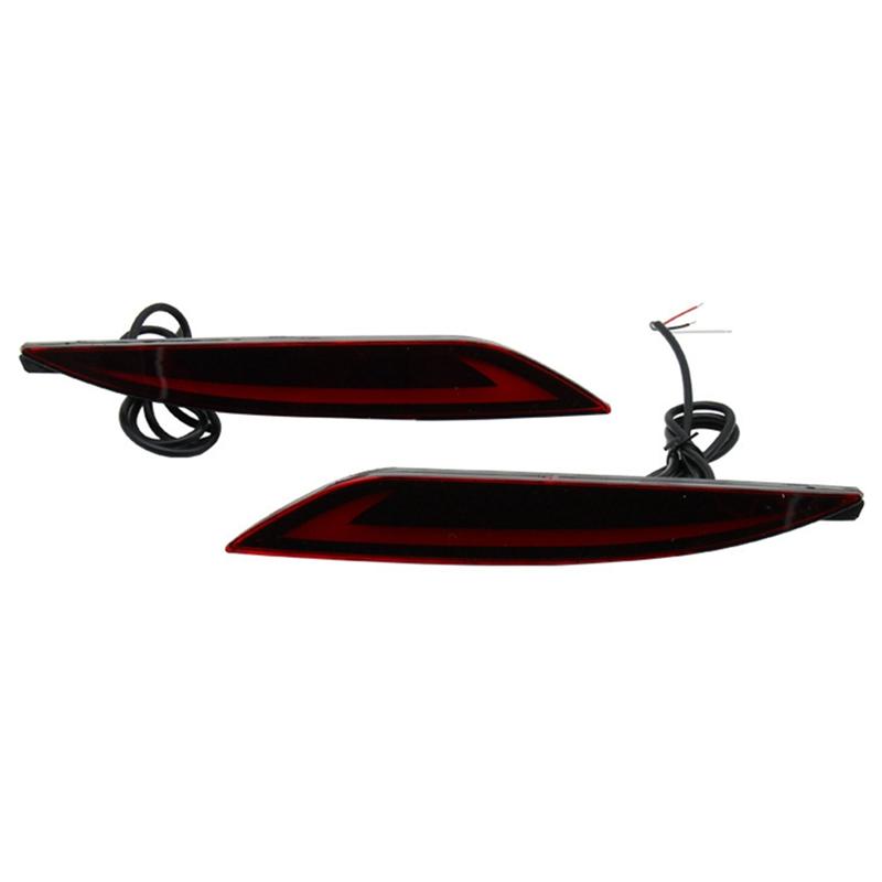 Car Rear Bumper Reflector Brake Light Turn Signal Fog Lamp Parts For Hyundai Sonata 8 2010 2011 2012 2013 2014 2015