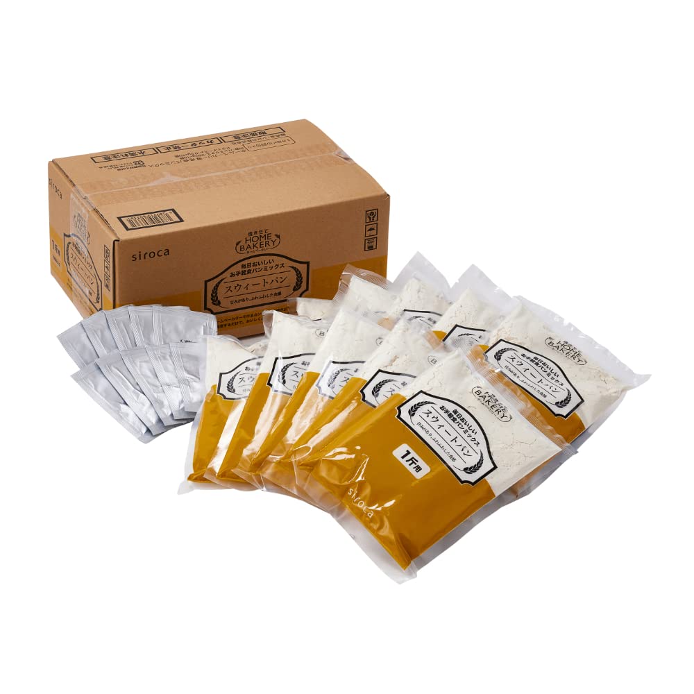 siroca <Easy> Bread Mix [Sweet Bread] (10 bags of 1 loaf each) SHB-MIX1290
