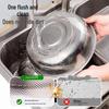 Food Grade Stainless Steel Colander & Strainer Basket for Washing Vegetables and Rice