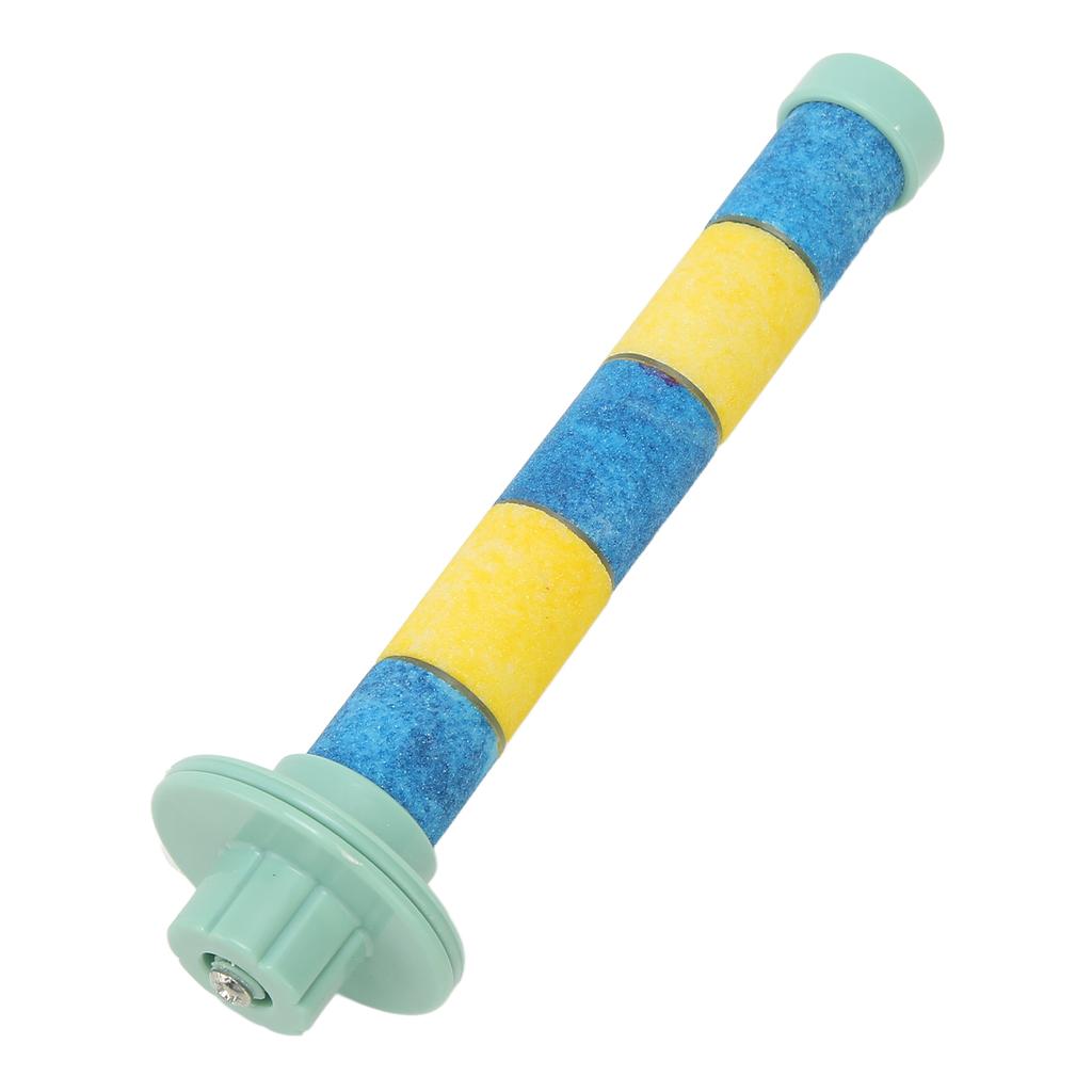 Parrot Quartz Sand Perch Paw Beak Grinding Pet Bird Cage Stand for Bird Parrot Budgies Parakeet