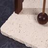Huangdongshi Walnut Tissue Holder, Napkin Holder, Kitchen Upright Square Tissue Holder, Restaurant Desktop Tissue Storage Box
