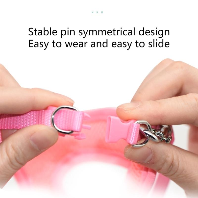Dogs Chest and Back Traction Rope Breathable Dogs Cat Large Size Dogs Walking Dogs Rope Kitten Chest Strap Dogs Rope
