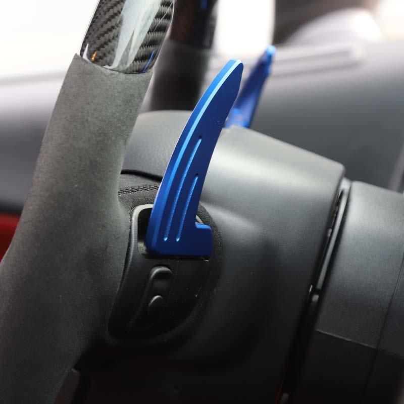 Steering Wheel Decoration shift Paddles air Conditioning Audio Switch Decorative Ring Fit For Dodge Charger For Dodge Challenger Charger