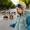 Adjustable Winter Pilot Cap With Goggles Ear Protections For Infants Soft Nylon Flight Hat For Role Play Costumes