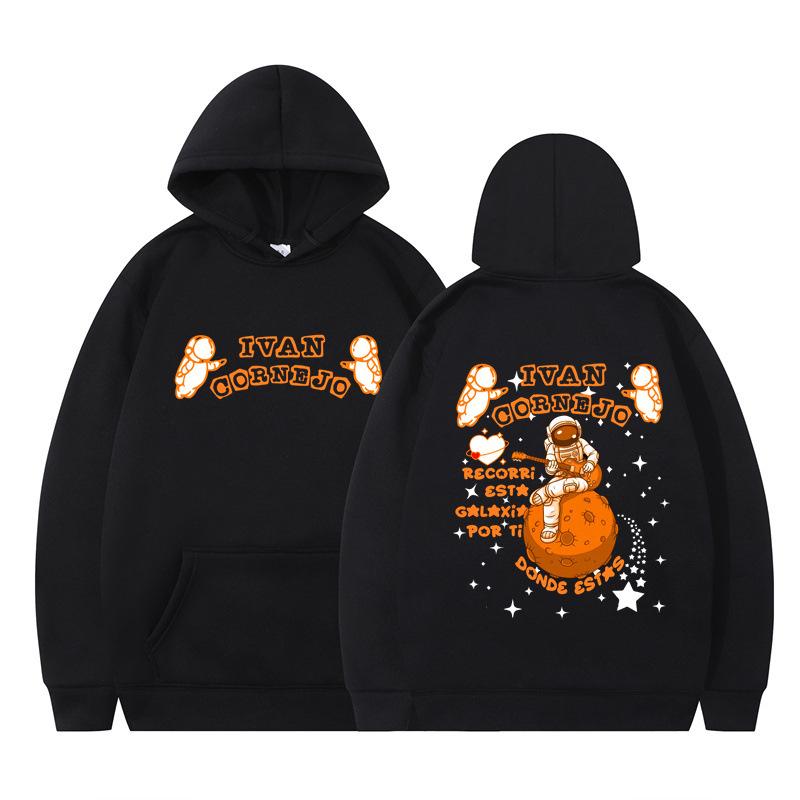 Ivan Cornejo Mirada Tour Double Sided Printed Hoodies Fan Autumn Winter Sweatshirts Hooded for Men Women