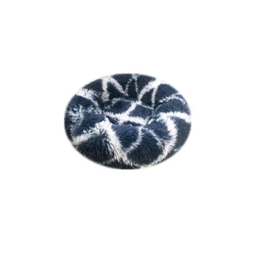 Creative Plush Warm and Breathable Circular Dog Bed Cat Bed Pet Bed Winter Thick and Comfortable Dog Bed Dog Mat Pet Supplies
