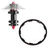 Mountain Road Bike Flywheel Hub Spacer Bicycle Bottom Bracket Axle Washer Gasket(1.85MM)