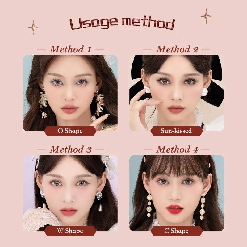 Flower Knows Erdbeer Rococo Serie Geprägtes Rouge 5g Rougepuder Berry Mary Rougepalette Make-up Professionell