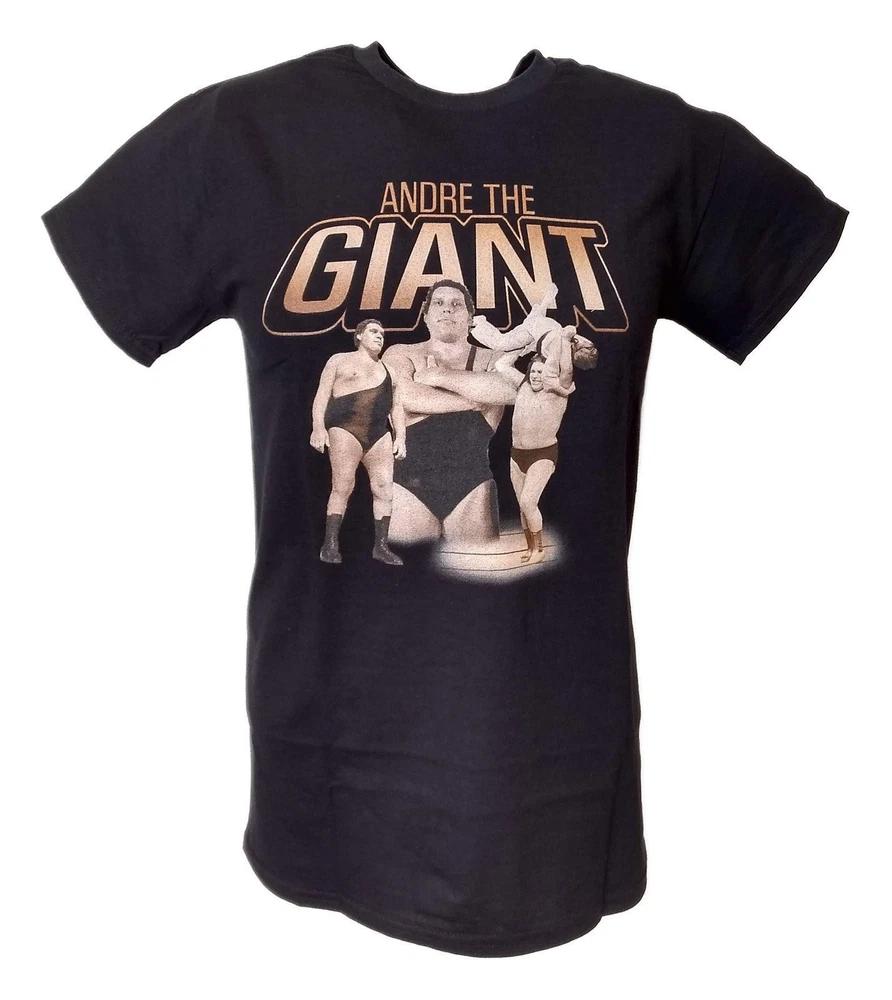 Andre the Giant 3 Pose Unisexs Black Tshirt S