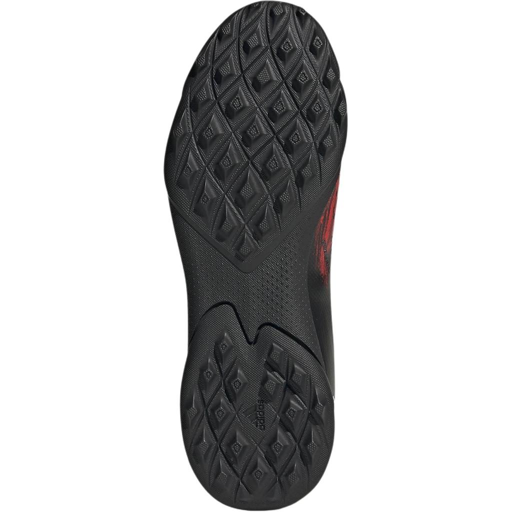 adidas Predator 20.3 TF J Noir Rouge Actif Baskets Enfant Core-Black Cloud-White EF1950