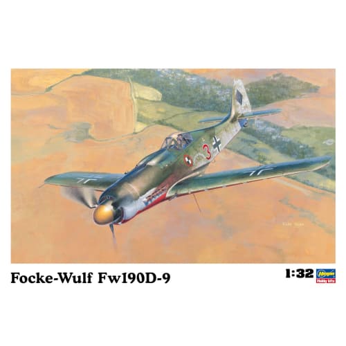 Hasegawa 1/32 German Air Force Focke-Wulf Fw190D-9 Plastic Model ST19
