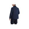 Asics Solid Color Outdoor Casual Sports Zip Collar Long Sleeve Down Jacket Men Jacket Black 2031E442-001