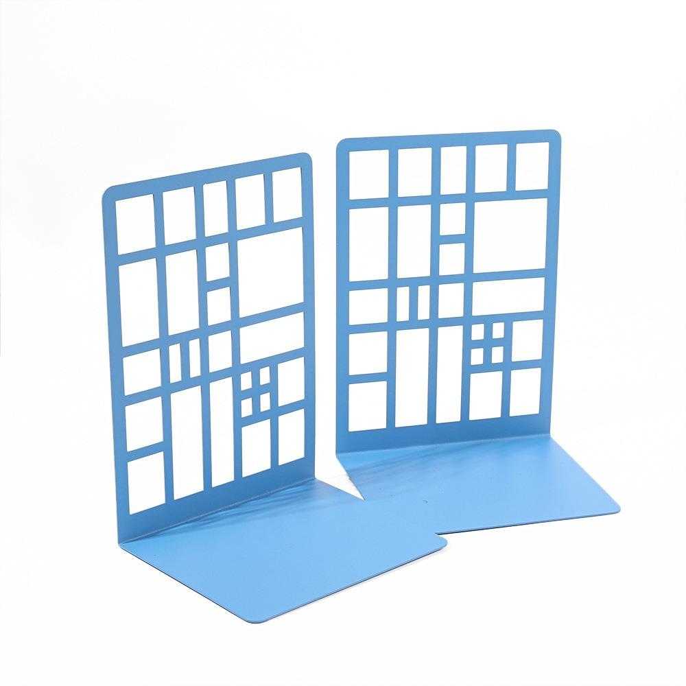 2Pcs Decorative Bookends for Shelves Heavy Duty Book Holder High Quality Book Divider  Office Home