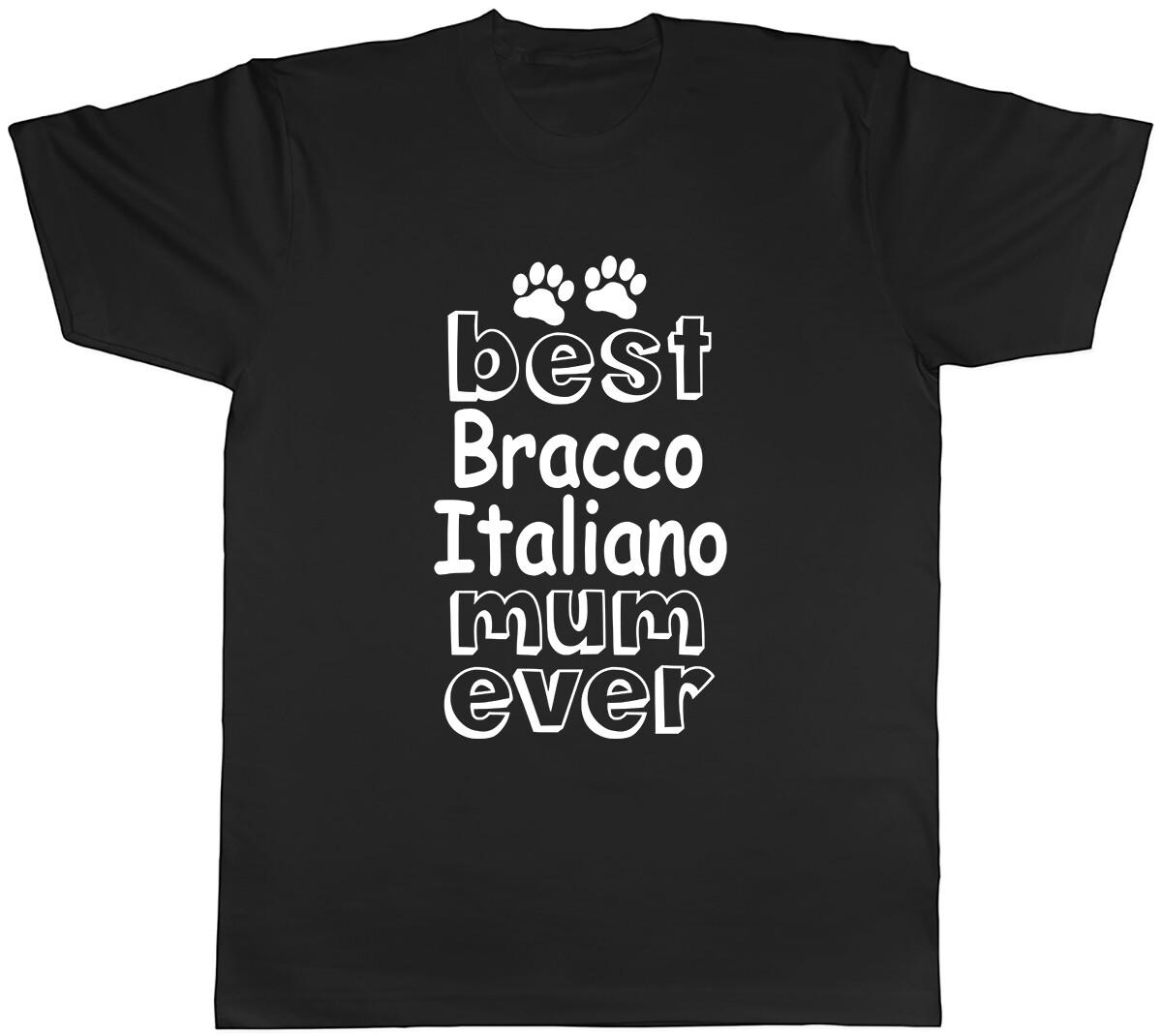 Best Bracco Italiano Mum Ever Mens Unisex T-Shirt Tee XL