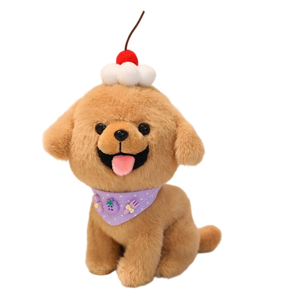 Cute Pet Doll Cartoon Small Dress Up Scarf  Plush Toy Gift