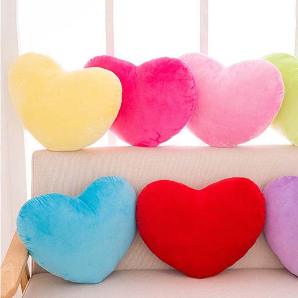 Soft Toy Home Decoration Cotton Kids Heart Plush Toys Heart Stuffed Toys Plush Pillow Plush Doll