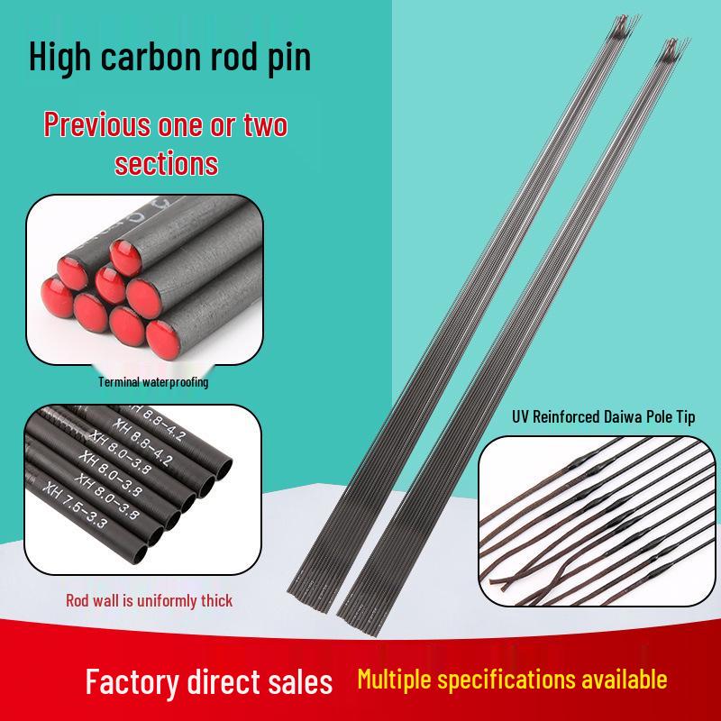 Big Five Festival High Carbon Two-Section Fishing Rod - Long Rod for Big Game, Taiwan