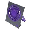 Desk Fan 4 Speeds Adjustable 180 Degree Tilt Folding Quiet Strong Wind Battery Operated Mini