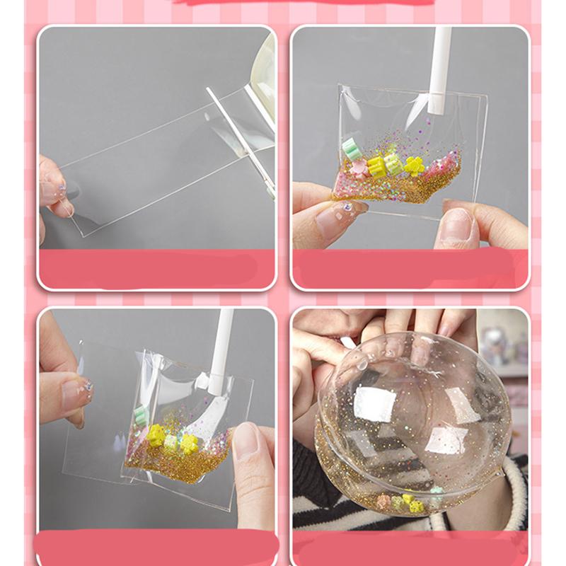 Nano Bubble Tape Multipurpose Blowable Tapes Reusable Nontoxic High Sticky Transparent Double-Sided Adhesive For Home-Appliance