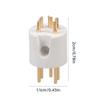 Turnlabe 5-Pin Stecker DIN Vergoldete Stecker Plattenspieler Tonarm 5-Pin Stecker DIN FÜR REGA LINN ROKSAN PROJECT