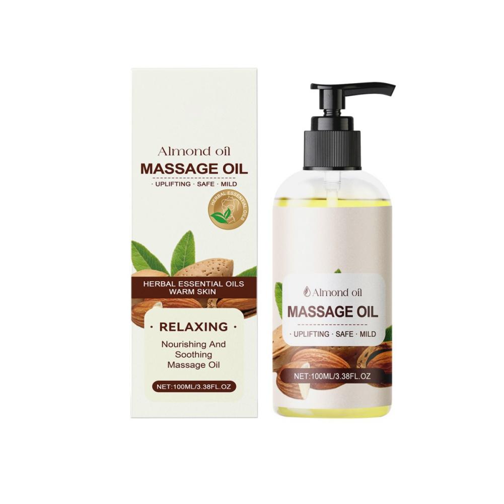 

Массажное масло 100 мл Миндальное масло Увлажняющее Питательное Расслабляющее