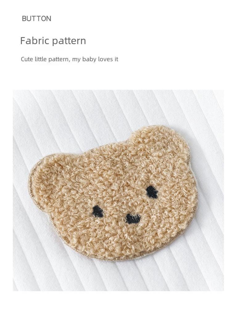 Newborn Unisex Butterfly Onesie - Soft Cotton Romper for All Seasons