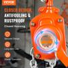 Manual Lever Chain Hoist, 1/2 Ton 1100 Lbs Capacity 10 FT Come Along, G80 Galvanized Carbon Steel with Weston Double-Pawl Brake, Auto Chain Leading &