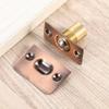 Adjustable Spring Ball Catch Latch for Wooden Cabinet Doors Made of Stainless Steel and Copper for Reliable Door Locking