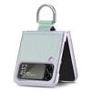 Custodia alla Moda Sottile e Opaca per Samsung Galaxy Z Flip4 Flip 4 5g Flip3 Flip 3 Copertura con Anello da Dito per Custodie Samsung Flip4