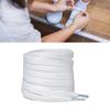 1 Pair Replacement Flat Colorful Sneaker Shoelaces 8mm Wide Athletic Running Shoes Laces for Trainers and Casual Wear