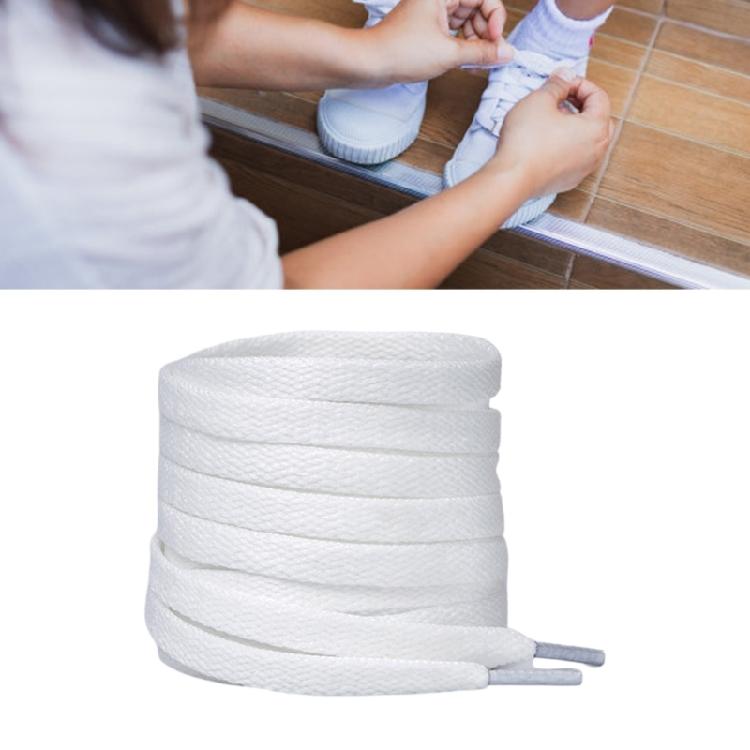 1 Pair Replacement Flat Colorful Sneaker Shoelaces 8mm Wide Athletic Running Shoes Laces for Trainers and Casual Wear