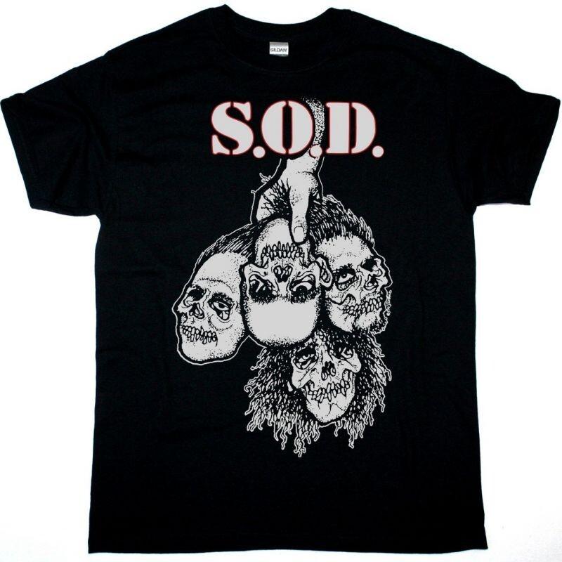 

Vtg S.O.D. Band Short Sleeve Heavy Cotton Black Unisex All Size Shirt BL168 Unisex T-Shirt XXXL