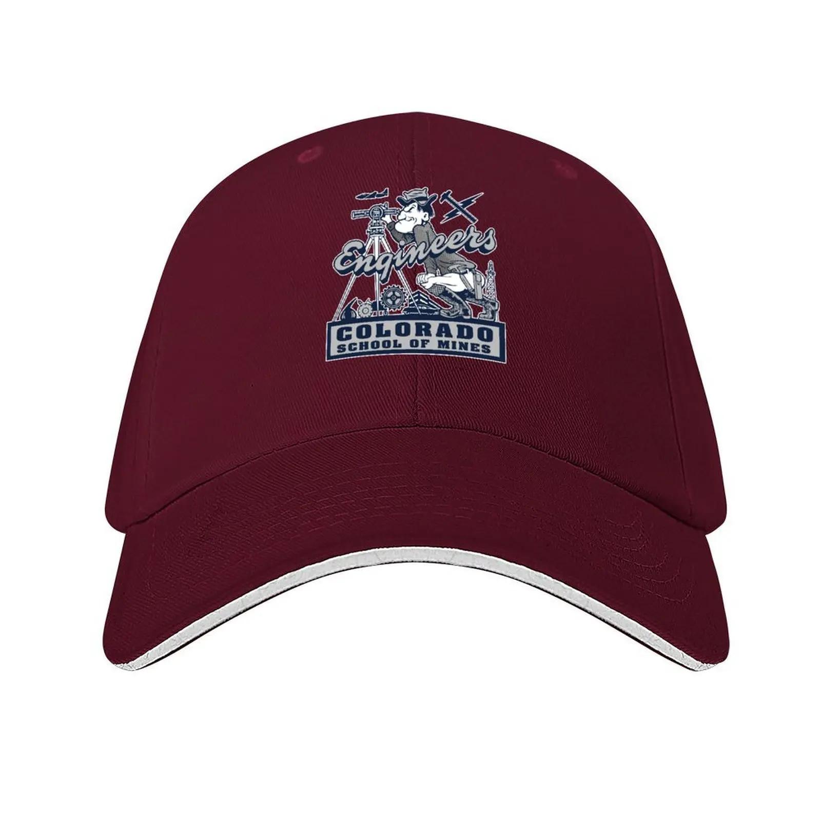 Vintage Colorado School of Mines Engineering Electrical Mechanical Chemical TShirt Baseball Cap