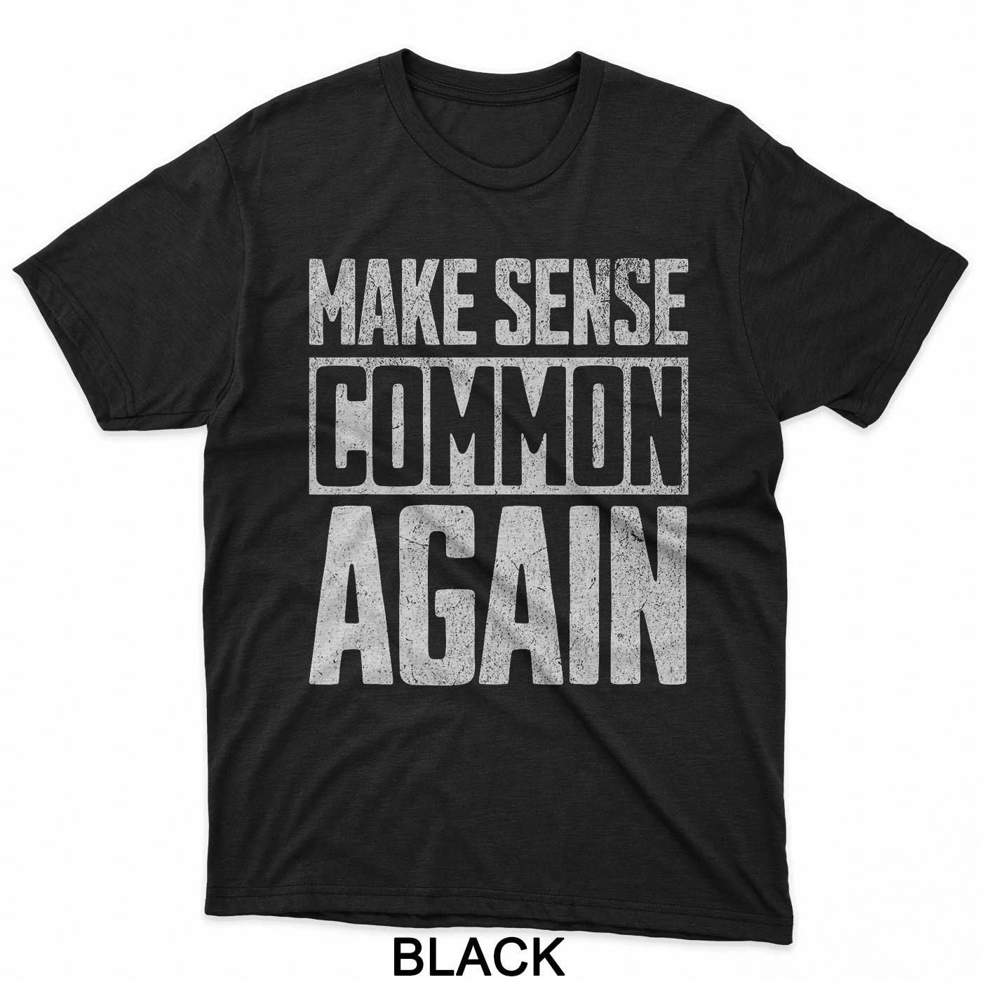 Футболка Make Sense Common Again S
