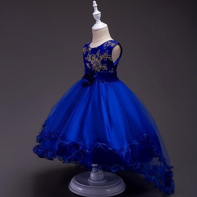 Vestido elegante para niñas, con encaje y flecos, varios colores comprar a  buen precio — entrega gratuita, reseñas reales con fotos — Joom