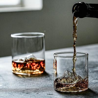180/300ML Japans Whiskyglas Kristal Whisky Creatief Glas Bergkijkglas Berg Theekopje Japans Kopje BLB03