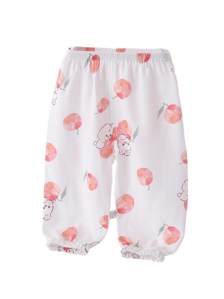 Summer Mosquito Repellent Pants for Babies: Casual, Thin, Lantern Style for Boys and Girls