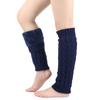 Gestrickter Beinwärmer Damen Balletcore Langer Beinwärmer mit flauschigem Innenfutter für Mädchen Balletcore Strümpfe Handgelenkwärmer Handschuhe