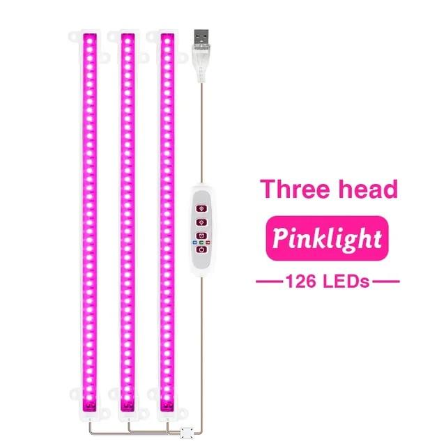 LED Full Spectrum Phyto Lamp USB 5V Grow Light Bar 30cm/50cm 1T 2T 3T 4T Plants Flowers Led Greenhouse Cultivo Hydroponic