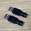 USB Male To 3.5x1.35mm/4.0x1.7mm Female Charging Convertor Adapter Connectors Charge Barrel Jack Power Adapters