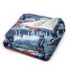 Source Residents Evils  Village   Blanket Flannel Spring Autumn   Multifunction Soft Throw Blankets for Sofa Office Rug Piece
