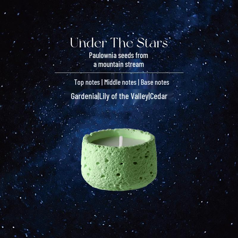 Mini Space Cup Scented Candle - Festival Souvenir, European & American Niche Home Fragrance