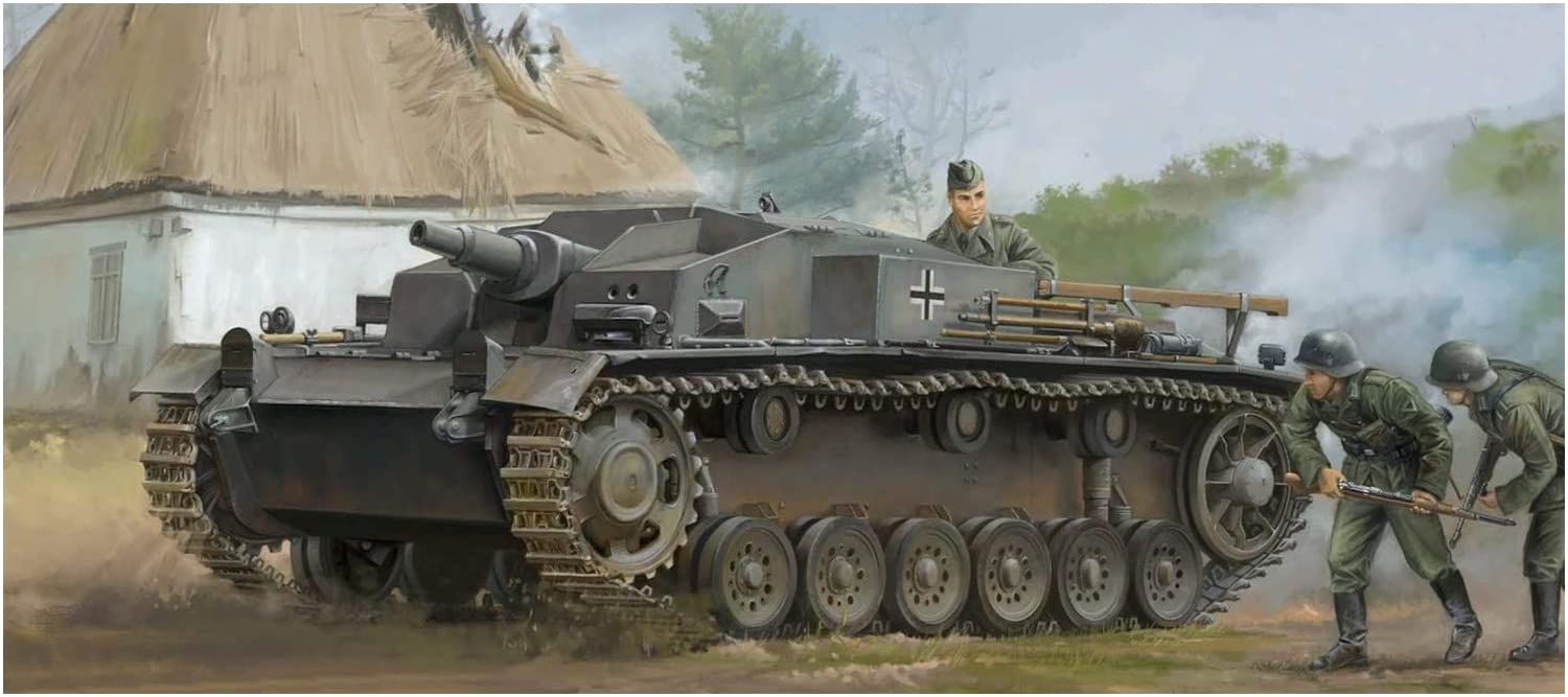 Bronco Model 1/35 Немецкий StuG III Ausf. Пластиковая модель E CB35118