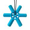 1Pcs BPA Free Silicone Teether Cartoon Sensory Chew Necklace Pendant Oral Motor Chewy Toy Therapy Tools for Kids